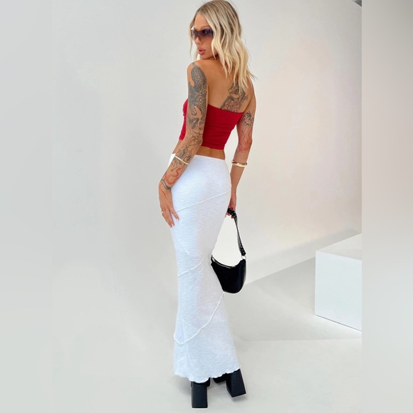 White maxi skirt - Picture 3 of 5